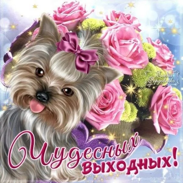 Хороших выходных