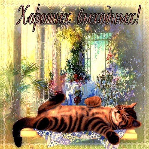 Хороших выходных