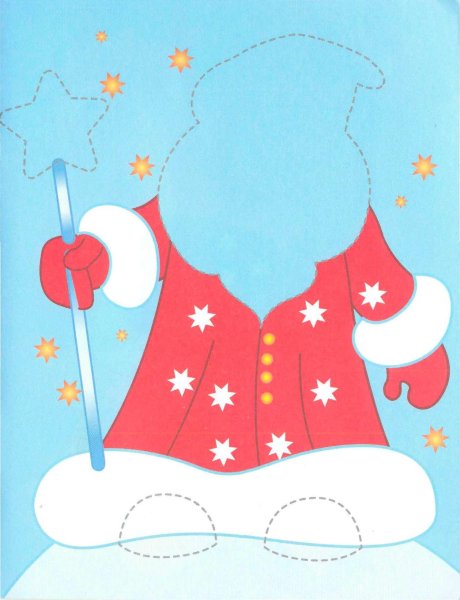 Новогодние аппликации для детей