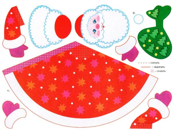 Заготовки для новогодних поделок