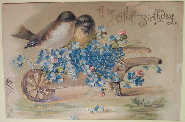 Винтажная открытка