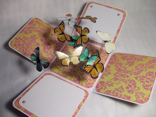 Открытки Скрапбукинг своими руками