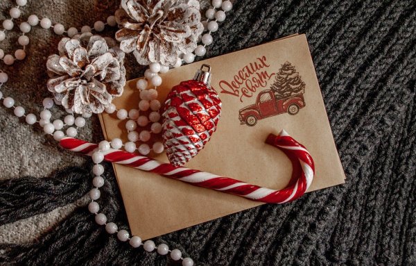 Стильные новогодние открытки