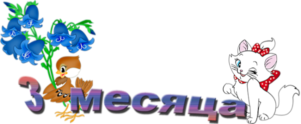 3 Месяца ребенку поздравления