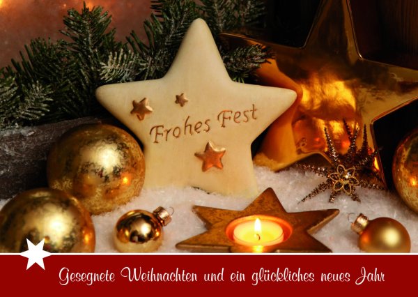 Frohe Weihnachten открытки