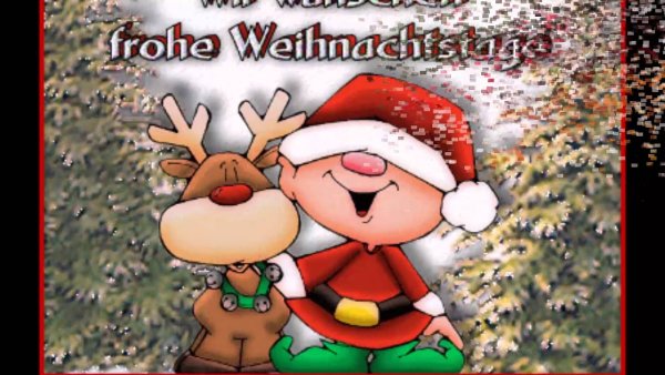 Frohe Weihnachten открытки старые
