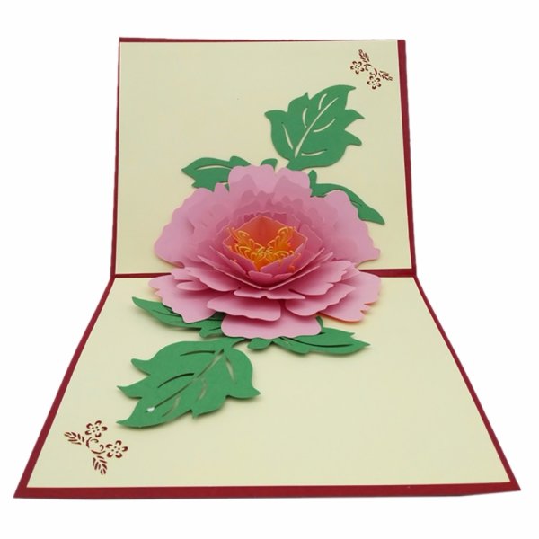 Объемная открытка