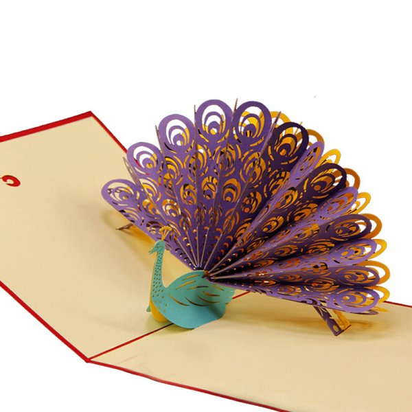 Раскладная открытка бабочка