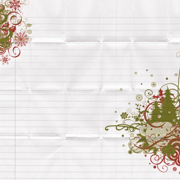 Винтажный фон новый год