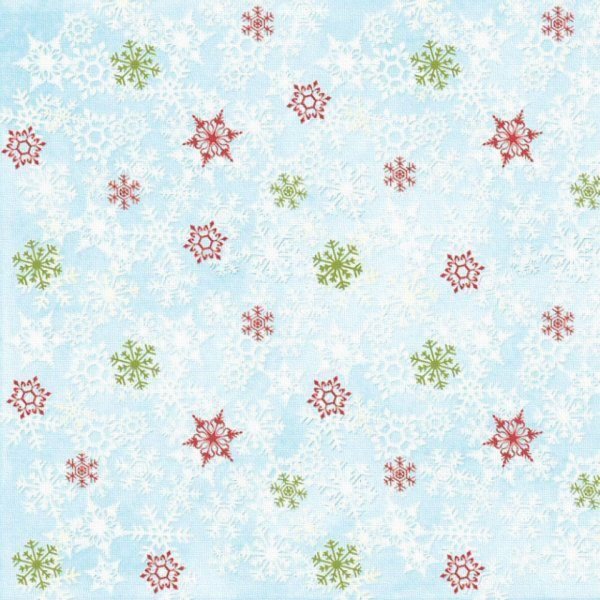 Бумага для скрапбукинга зимняя