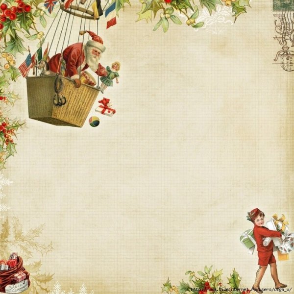 Новогодние бесшовные паттерны