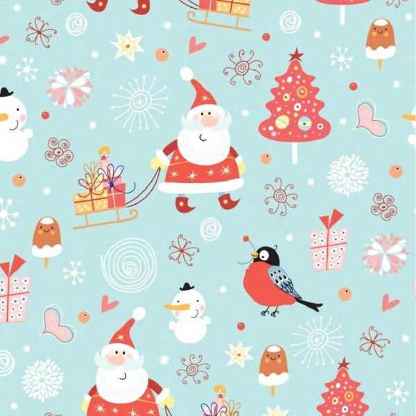 Новогодние принты