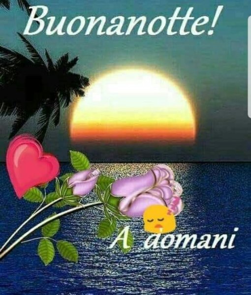 Доброй ночи на итальянском