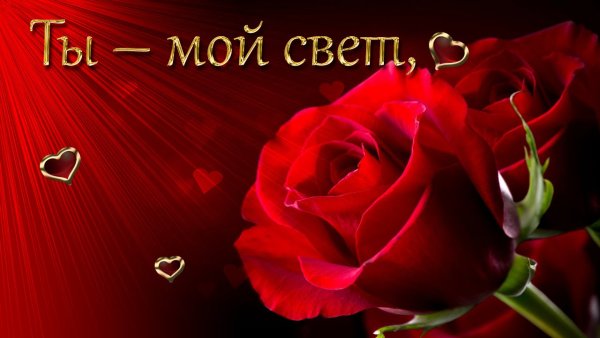 Открытка любимой девушке