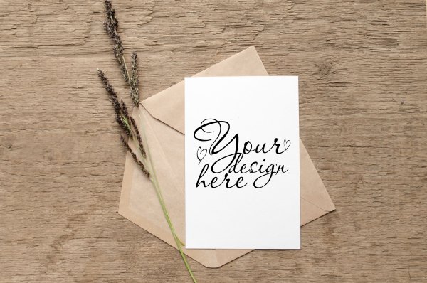 Мокапы открыток