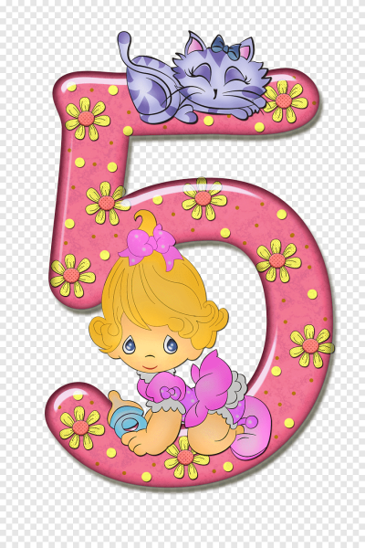 Красивые цифры для детей