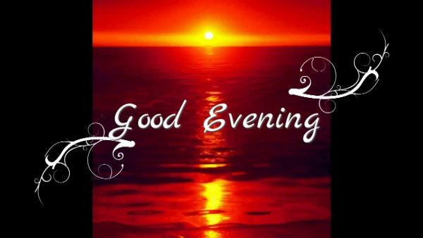 Good Evening надпись