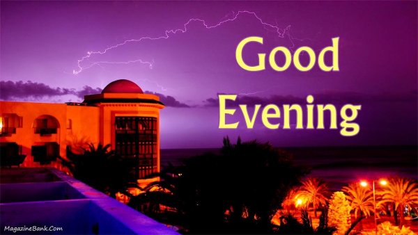 Добрый вечер на английском языке