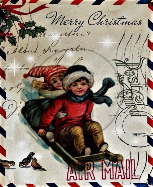 Рождество в стиле ретро