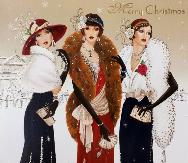 Новый год ретро