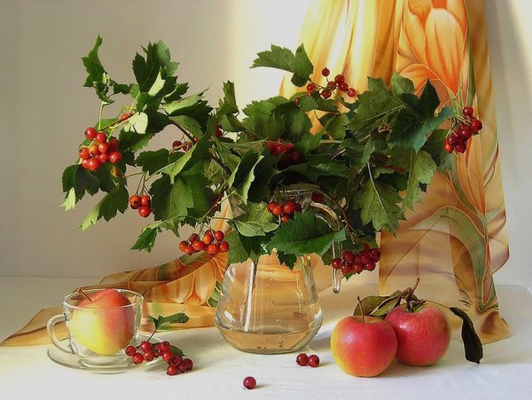 С добрым утром натюрморт осенний