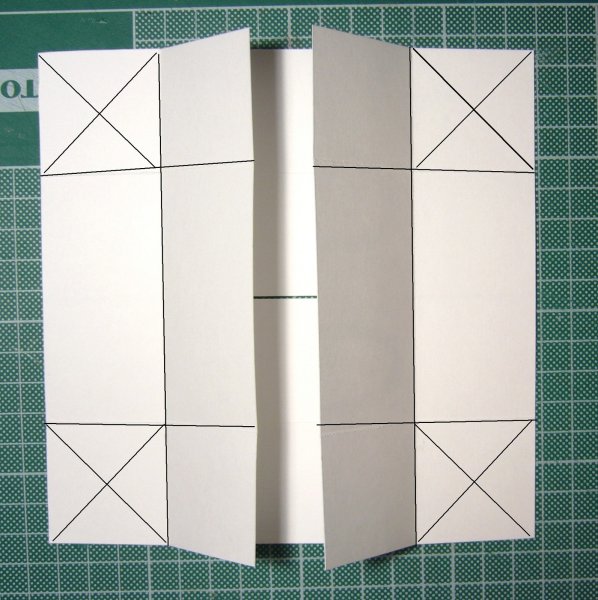Открытка трансформер Скрапбукинг