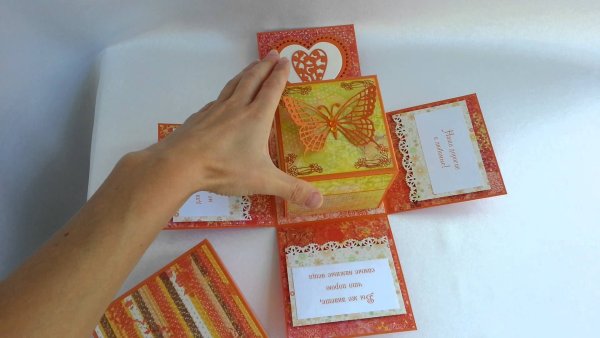 Открытка трансформер своими руками