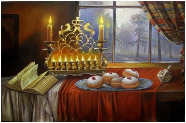 Поздравление с Ханукой