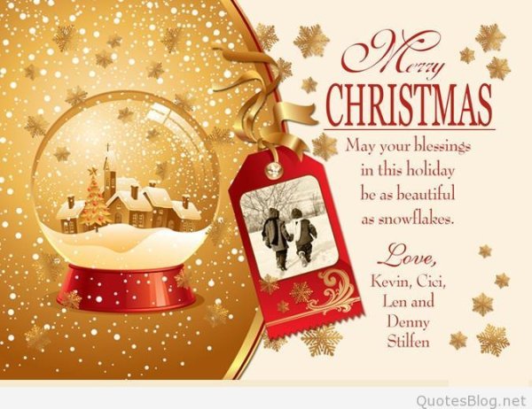 Merry Christmas Cards Wishes