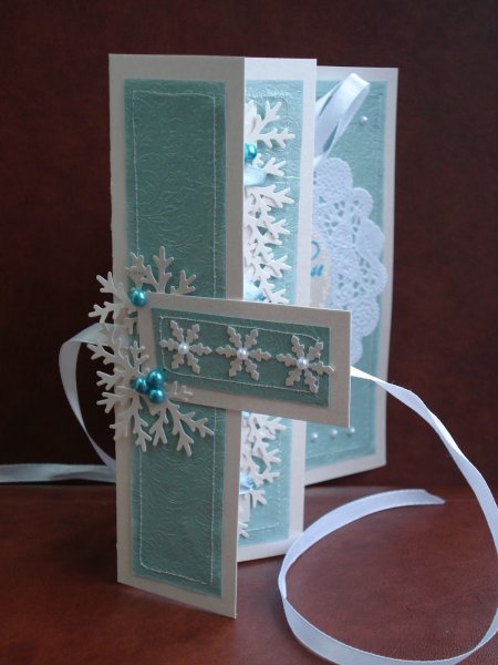 Новогодняя открытка поп ап