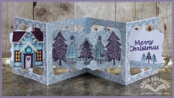 Новогодняя открытка из коробки