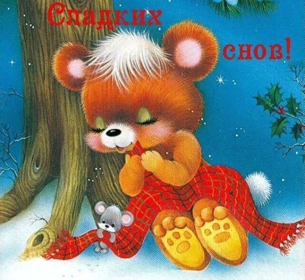 Сладких зимних снов