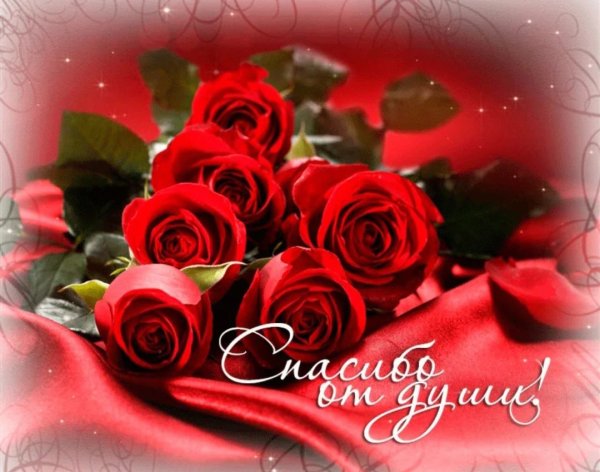 Красивый букет с благодарностью