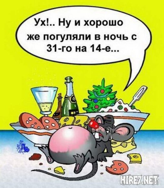 Новогодние анекдоты