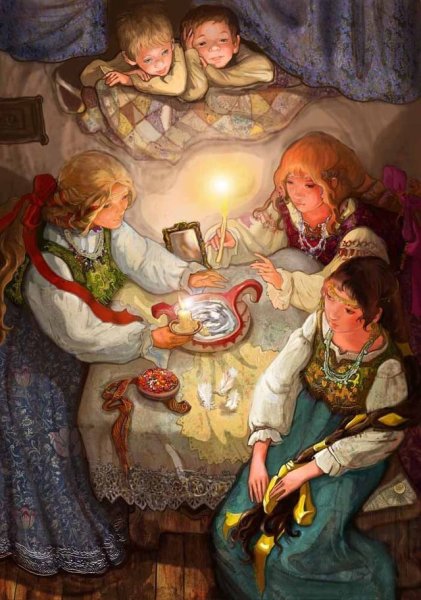 Старинные открытки с Рождеством