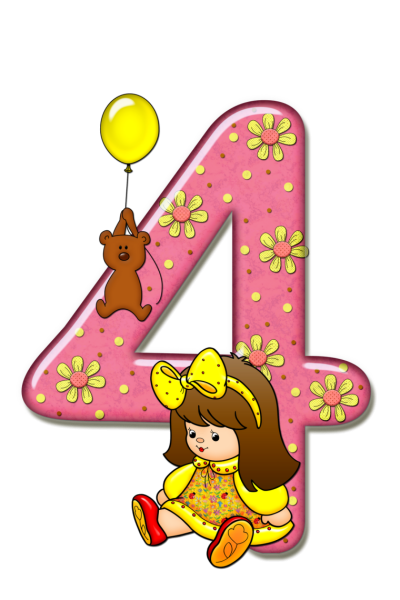 С 4 месяцами девочке