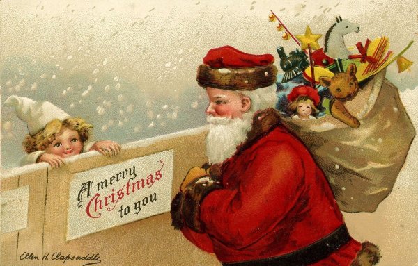 Старинный дед Мороз