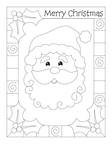Раскраски Christmas раскраски Merry