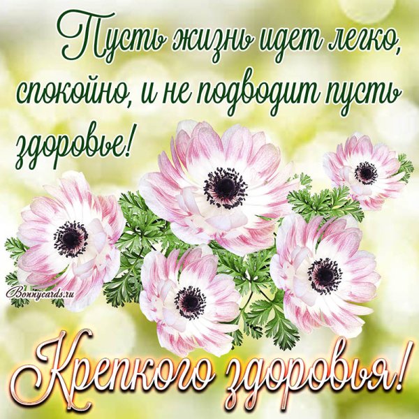 Пожелания крепкого здоровья