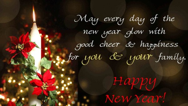 Поздравление с новым годом на английском