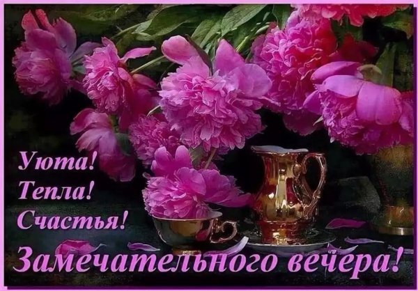 Доброго вечера и прекрасного настроения