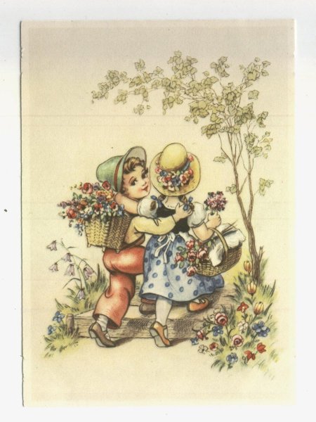 Немецкие Винтажные открытки