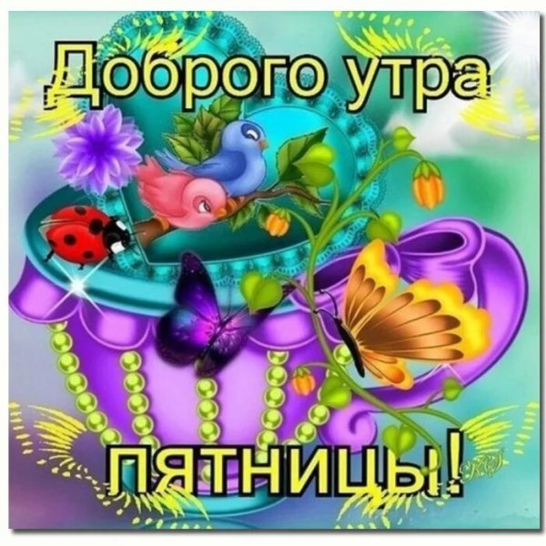 Доброе утро пятницы