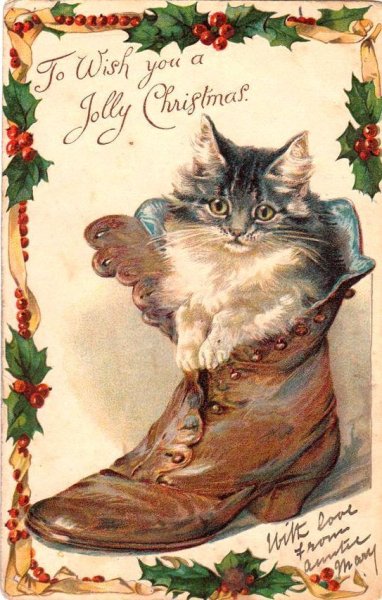 Английские Винтажные открытки