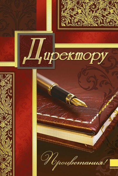 С днём рождения директору мужчине