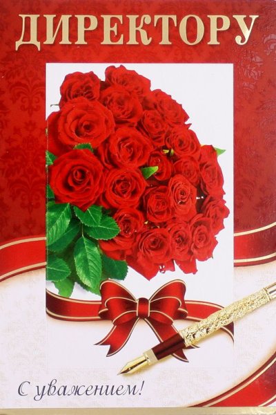 С днем рождения директор