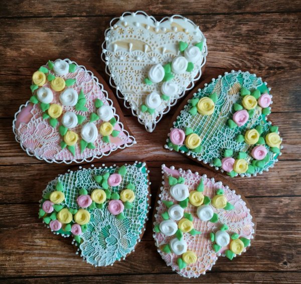 Открытка из пряника