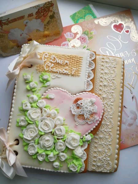 Открытка из пряника