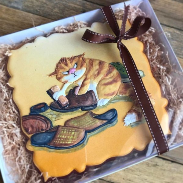 Пряничные открытки на 8 марта