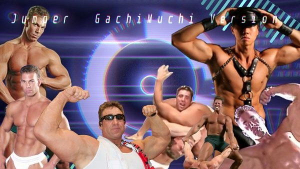 Открытка в стиле гачимучи